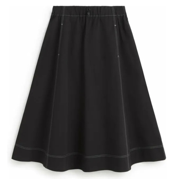 Skirt Olatz Organic Cotton | Black - Picture 2 of 4